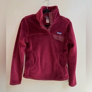 Maroon Patagonia Retool 1/4 snap